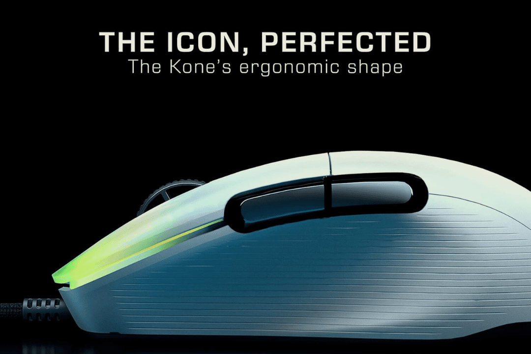 Roccat Kone Pro Ergonomic Shape