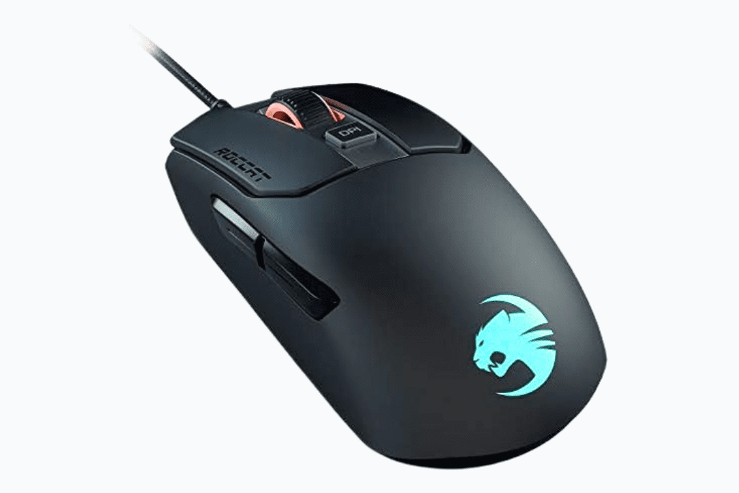 Roccat Mouse Kain 120 AIMO Black Hybrid Performance Coating
